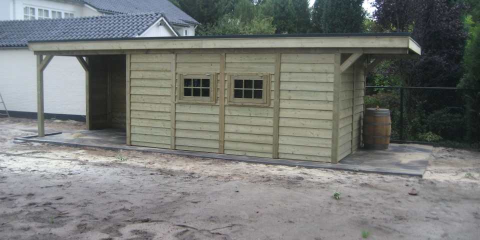 Tuinhuis Slider